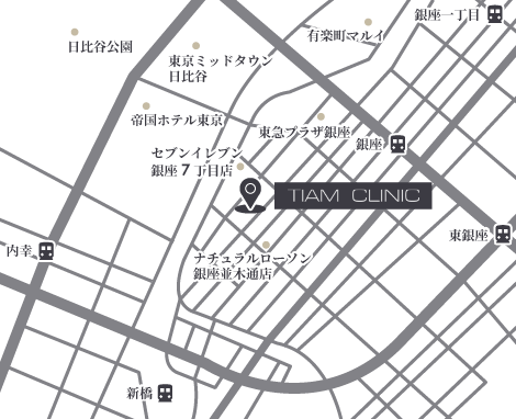 TIAM CLINIC アクセスマップ
